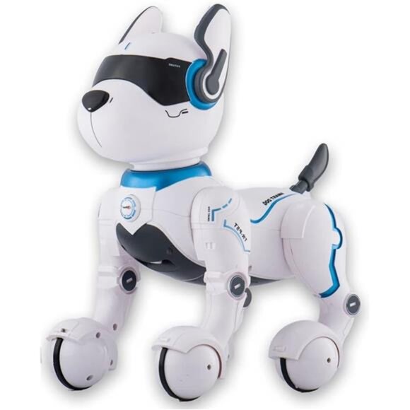 Top Race Programmable Robotic Dog Toy - Remote Control Pet with Touch Function - Picture 7 of 7